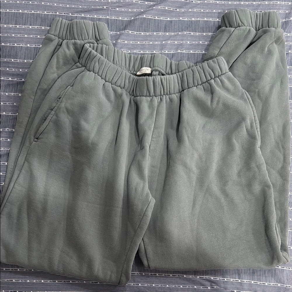 Comfortable Green Sweatpants